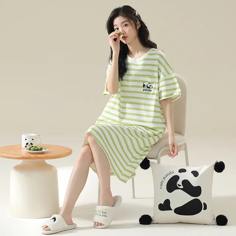 Qiao Ni Tong Women's Nightgowns-1
