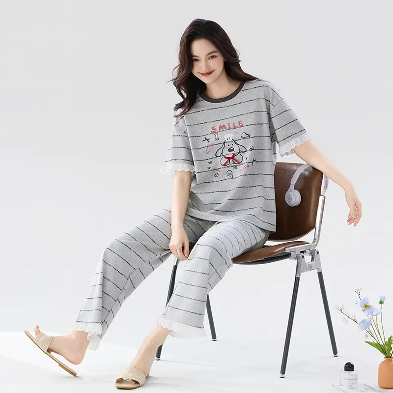 Qiao Ni Tong Pajama Set Women's-3
