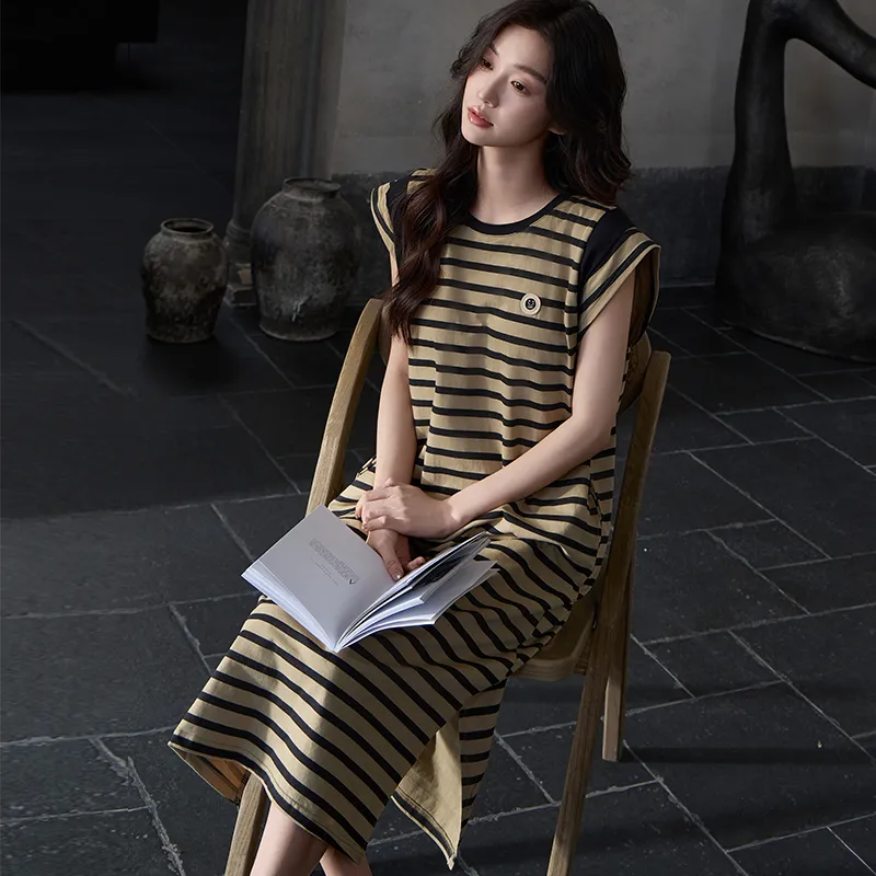 Qiao Ni Tong Nightgown Women's Image Color-5