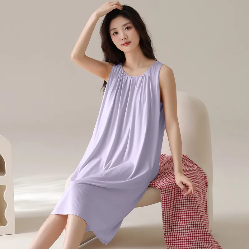 Qiao Ni Tong Women's Nightgowns-1