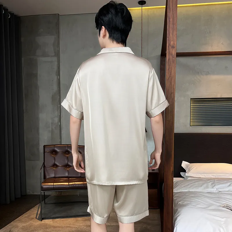 Qiao Ni Tong Pajama Set Men's Image Color-5