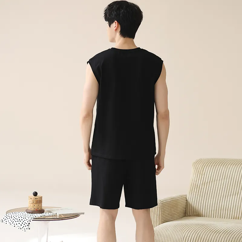 Qiao Ni Tong Pajama Set Men's Image Color-7