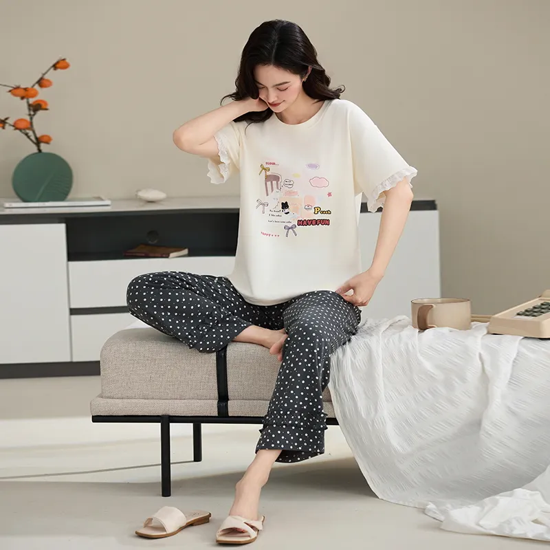 Qiao Ni Tong Pajama Set Women's-6