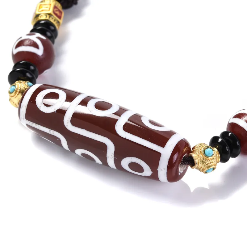 Abby's Wonderland Agate Necklaces Unisex-4