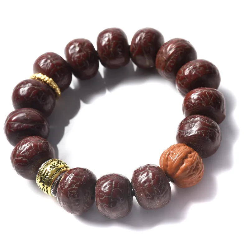 Abby's Wonderland Phoenix Eye Bodhi Seeds Bracelets Unisex-1