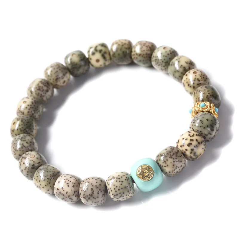 Abby's Wonderland Star Moon Bodhi Seeds Bracelets Unisex-2