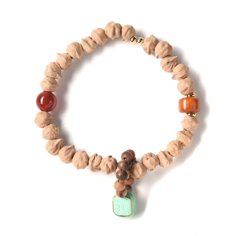 Abby's Wonderland Cacumen Platycladi Seeds Bracelets Unisex-2