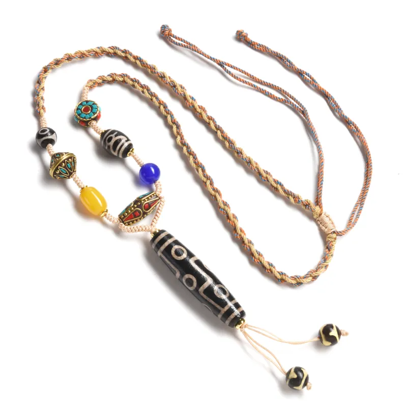 Abby's Wonderland Agate Necklaces Unisex-2