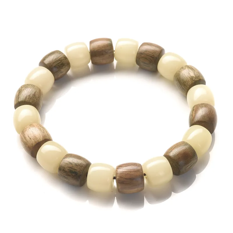 Abby's Wonderland White Jade Bodhi Bracelets Unisex-2