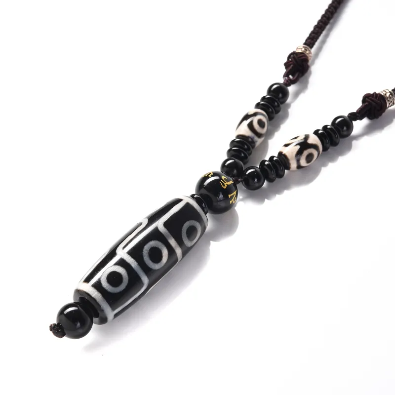 Abby's Wonderland Agate Jade Necklaces Unisex-1