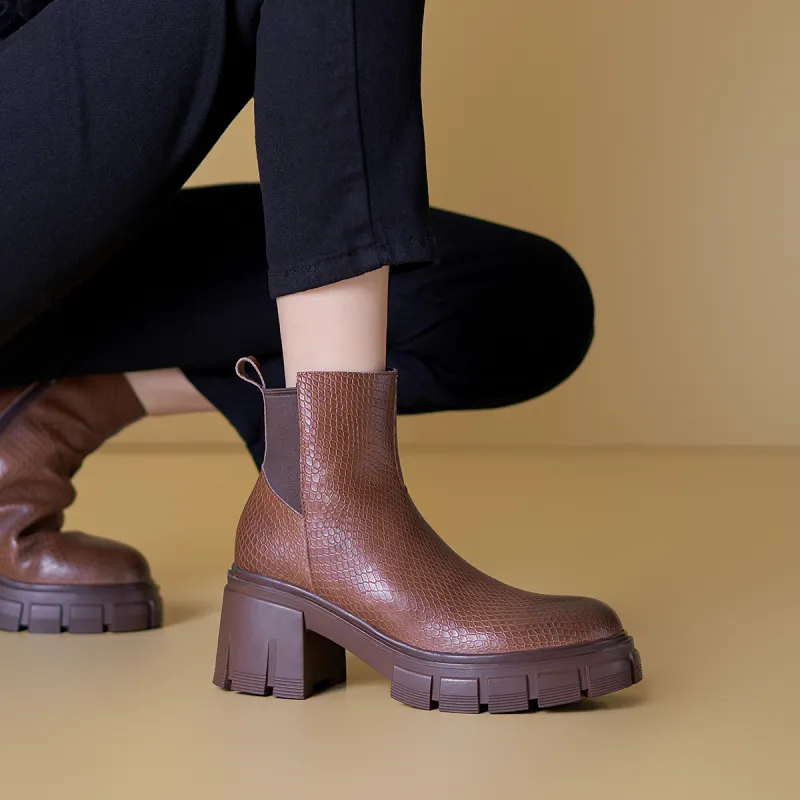 MARINO FABIANI Ankle Boots Women's Brown-2