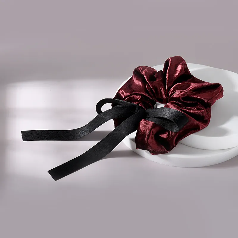 ROYALSASA Velour Hair Tie Women's-1