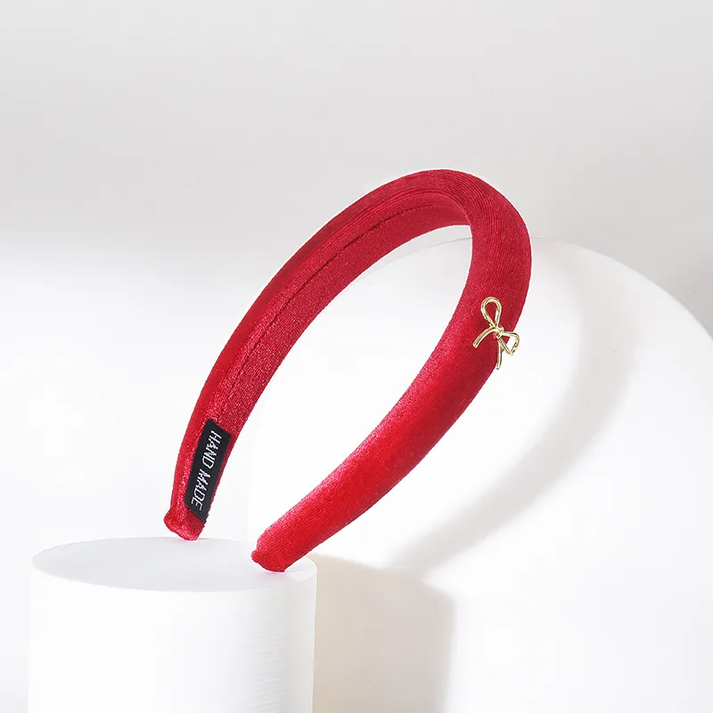 ROYALSASA Velour Headbands Women's-2