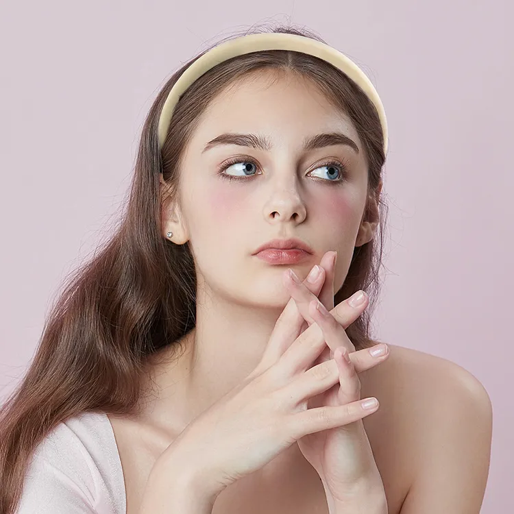 ROYALSASA Polyester Acrylic Headbands Women's-8
