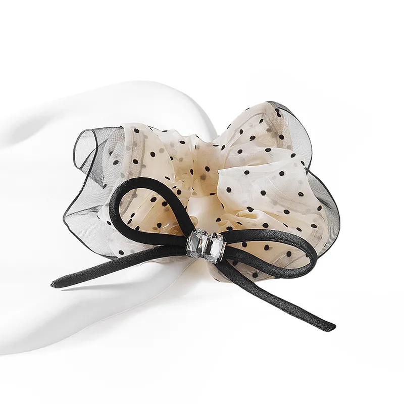 ROYALSASA Faux Crystal Hair Tie Women's-2