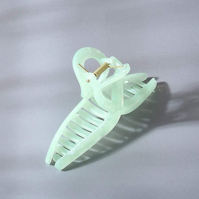 ROYALSASA Acrylic Hair Claw Clip Women's-5