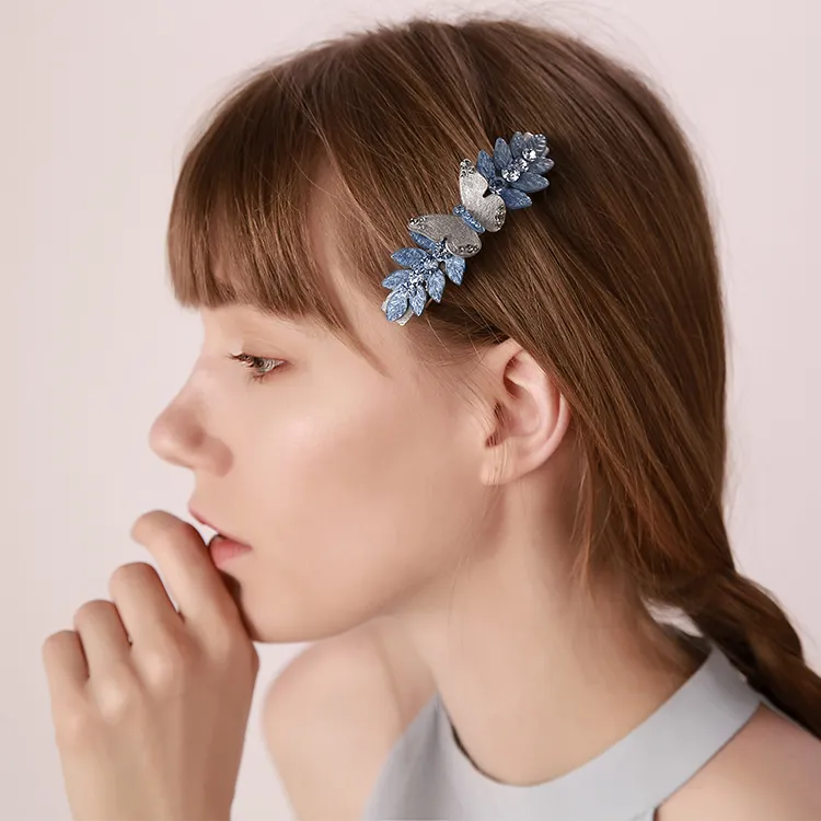 ROYALSASA Acrylic Hair Clips Women's-4