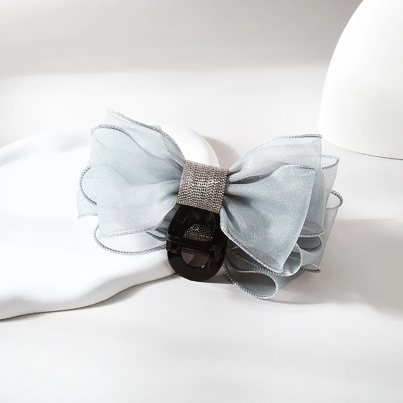 ROYALSASA Silk Chiffon, Alloy Accessories Hair Clips Women's-4