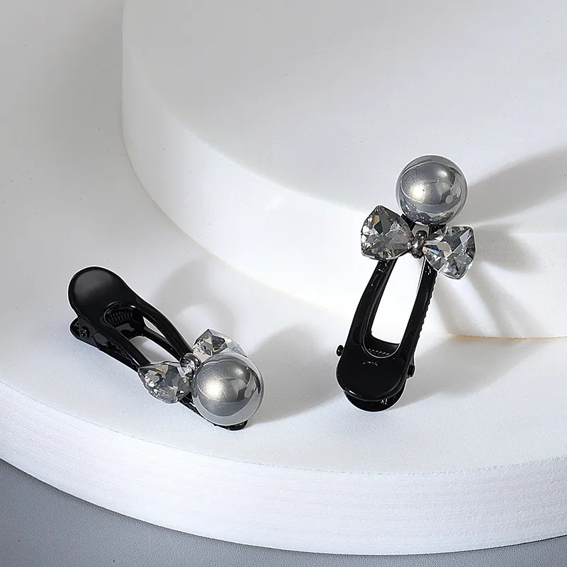 UNABERRY Alloy, Faux Pearl, Faux Crystal Hair Clips Women's-2