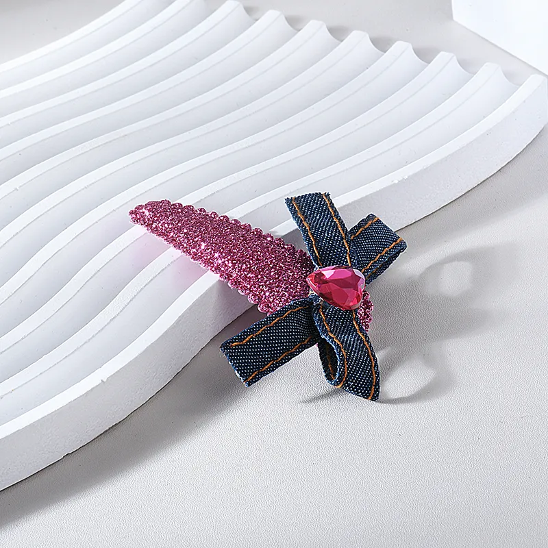 ROYALSASA Polyester, Faux Crystal Hair Clips Kids'-2