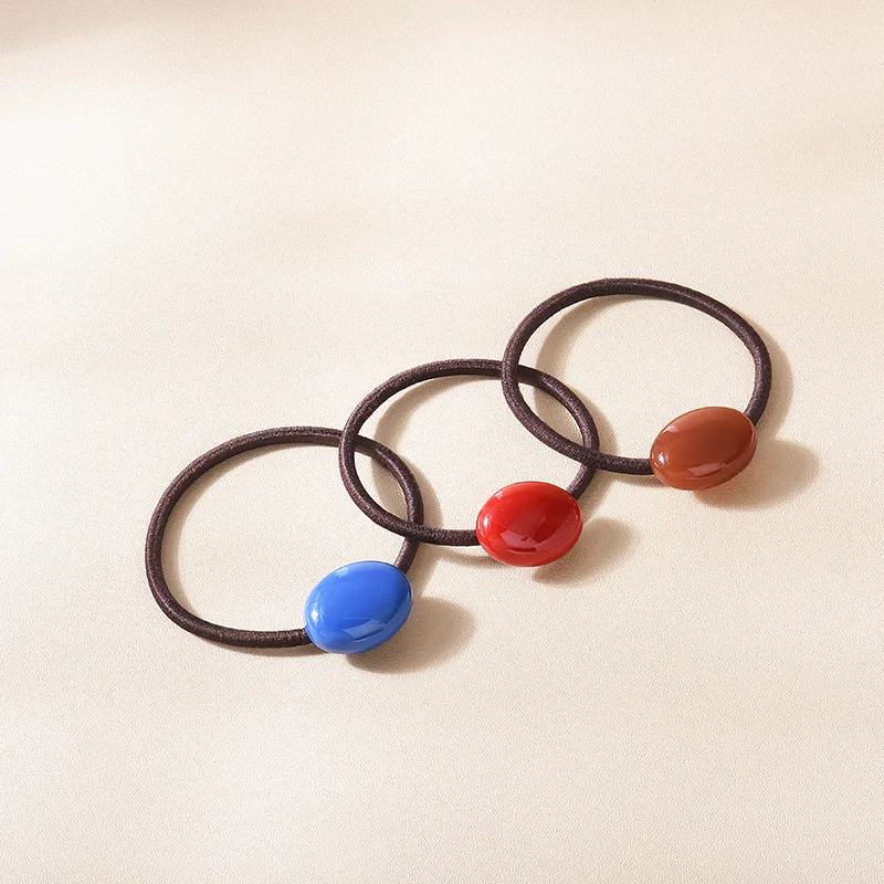 ROYALSASA Acrylic Accessories Hair Tie Women's-2
