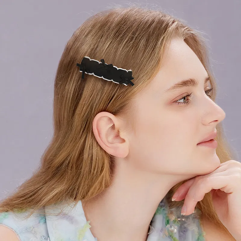 ROYALSASA Cotton Linen Acrylic Headband Headbands Women's-3