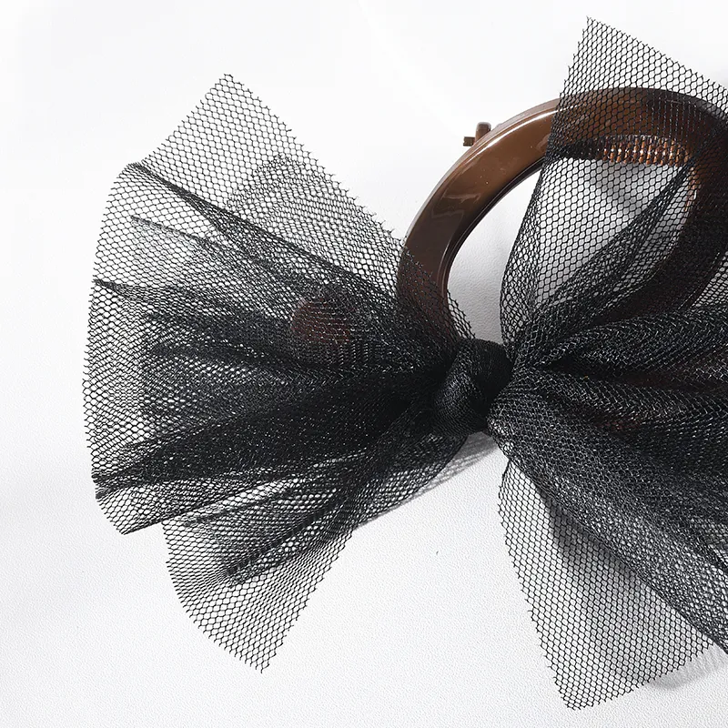 UNABERRY Silk Chiffon Hair Clips Women's-7