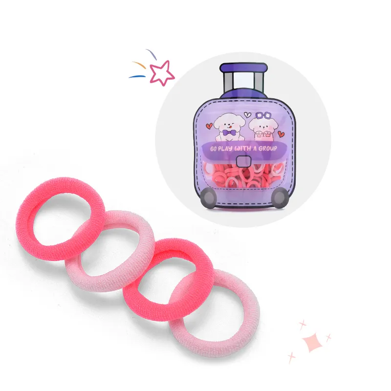 ROYALSASA Rubber Band Hair Tie Women's-9