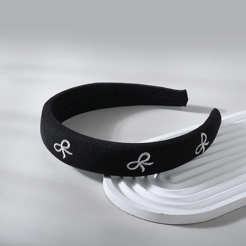 ROYALSASA Cotton Linen Blend, Acrylic Headband Headbands Women's-7