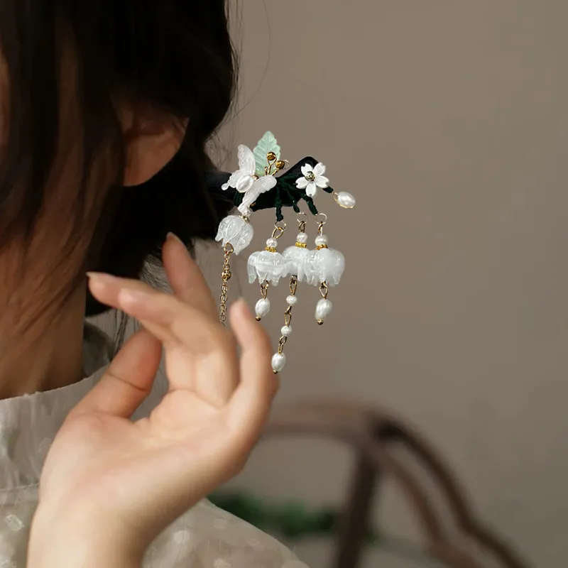 ROYALSASA Wooden Hairpins Women's-2