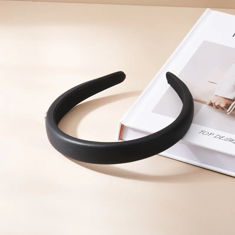 UNABERRY PU Acrylic Hair Ties Headbands Women's-7