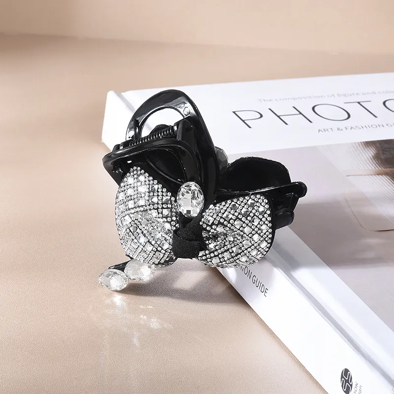 ROYALSASA Faux Crystal, Acrylic Claw Clip Hair Claw Clip Women's-3