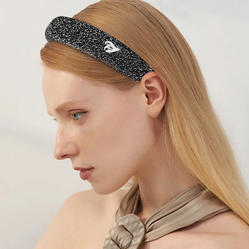 ROYALSASA Silk Chiffon Headbands Women's-1