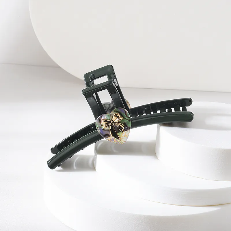 UNABERRY Acrylic Hair Clips Women's-5