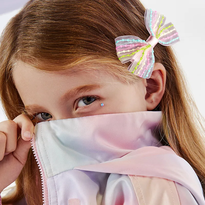 ROYALSASA Silk Chiffon Hair Ties Kids'-1