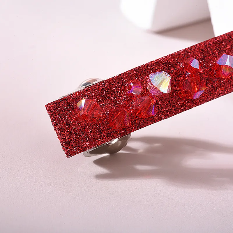 ROYALSASA Faux Crystal Hair Clips Women's-3