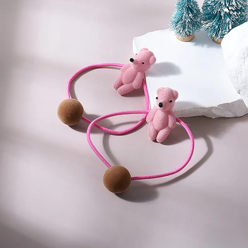 ROYALSASA Flock, Acrylic Hair Tie Women's-3