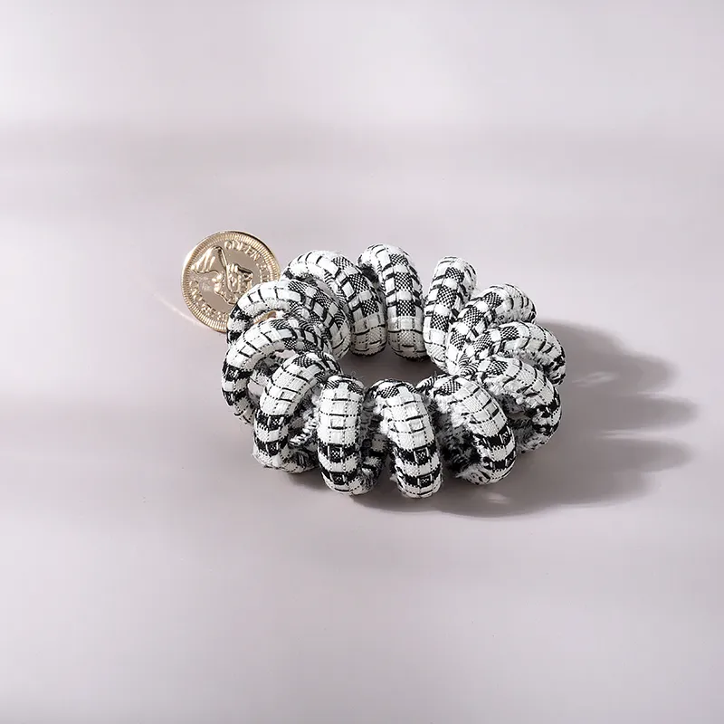 ROYALSASA Polyester Alloy Accessories Hair Tie Women's-5