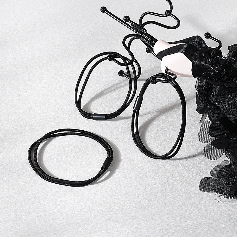 ROYALSASA Rubber Band Hair Tie Women's-2