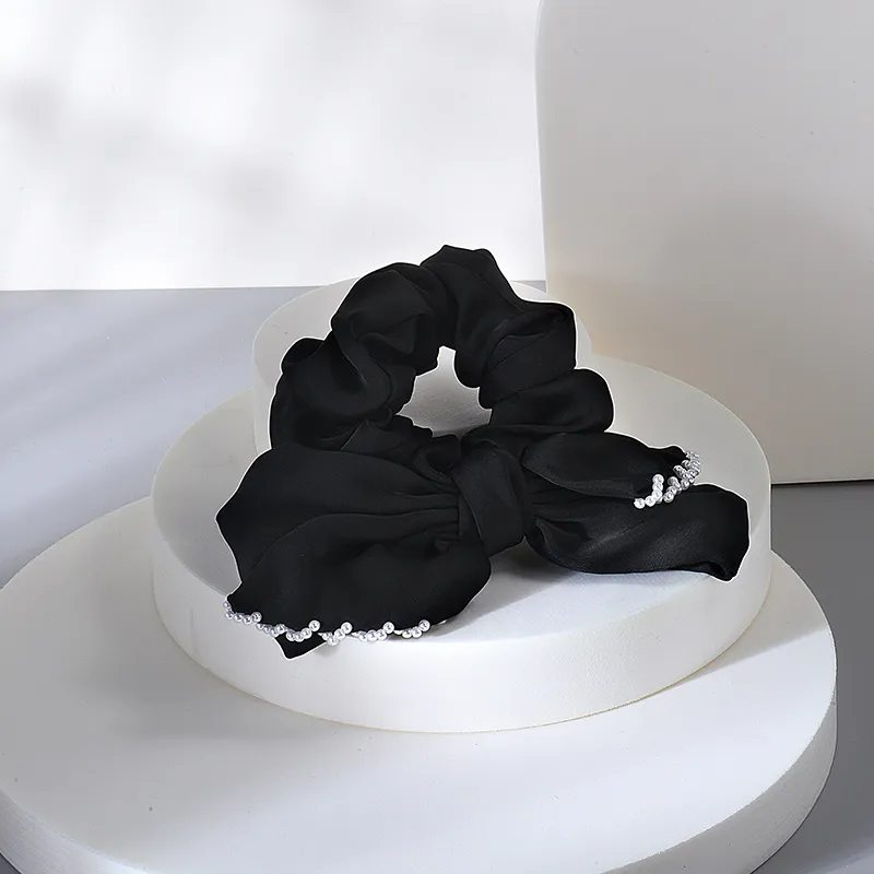 UNABERRY Polyester Faux Pearl Hair Tie Women's-2