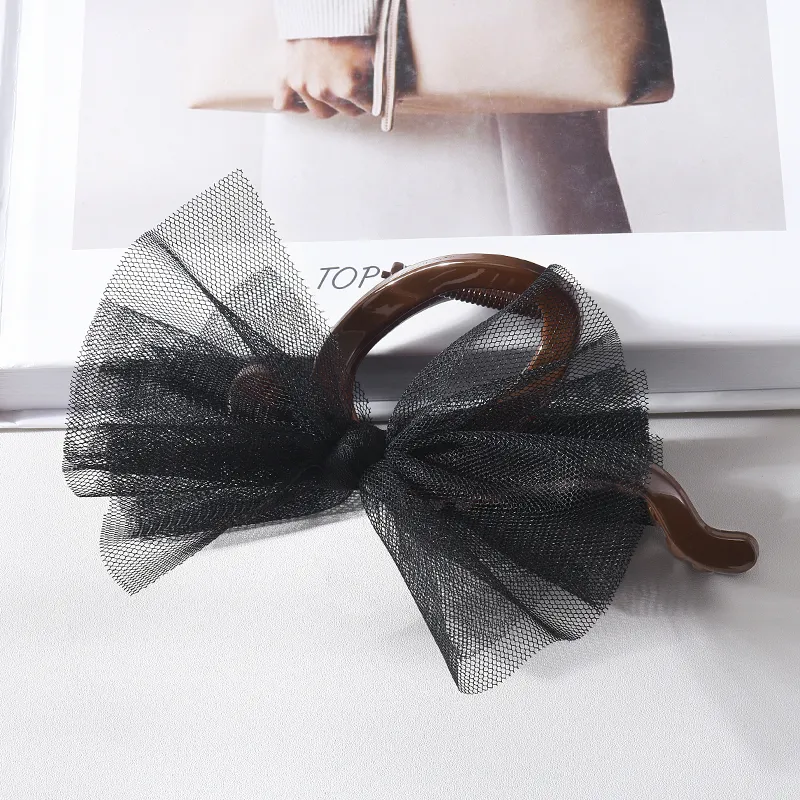 UNABERRY Silk Chiffon Hair Clips Women's-8
