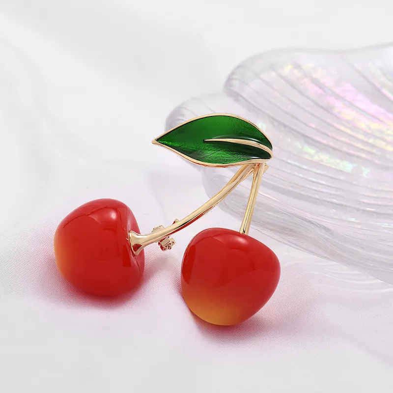 ROYALSASA Alloy Resin Brooches Women's-5