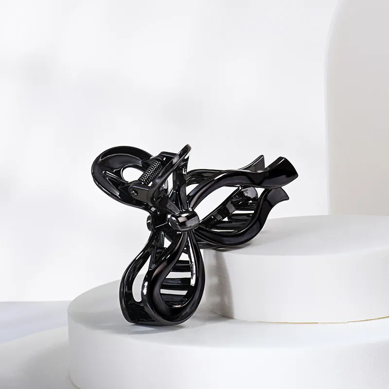 ROYALSASA Acrylic Hair Claw Clip Women's-2