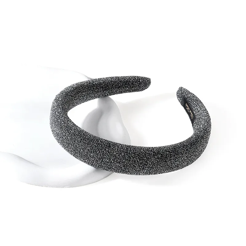 ROYALSASA Silk Chiffon Headbands Women's-2