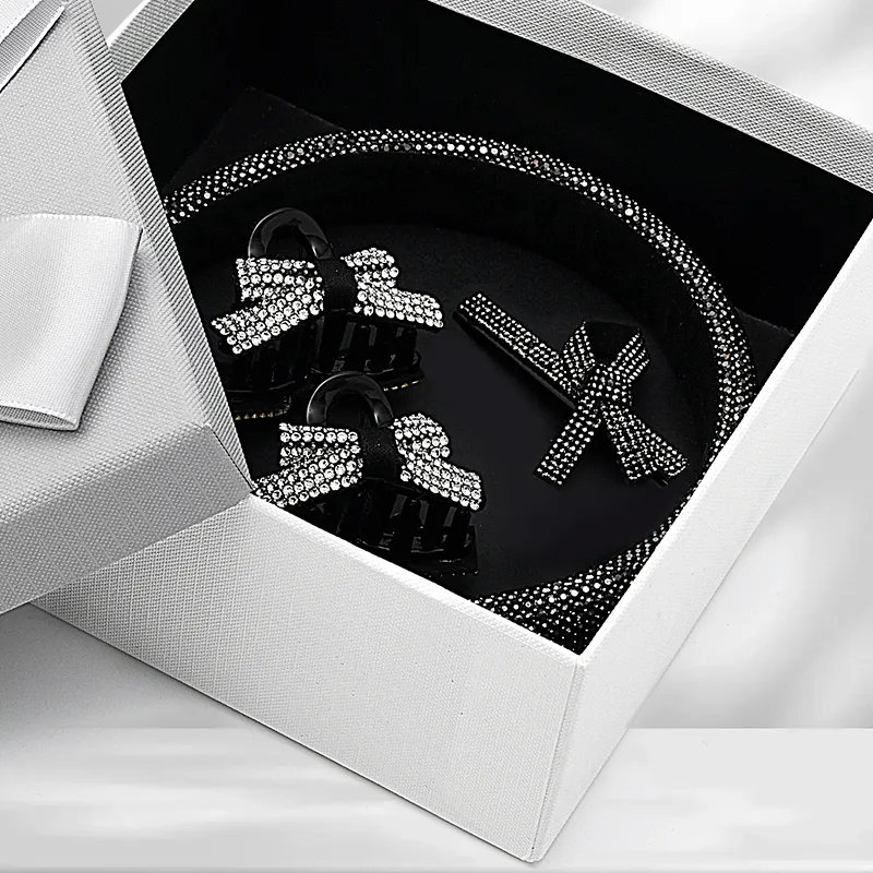 ROYALSASA Faux Crystal Headbands Women's-4