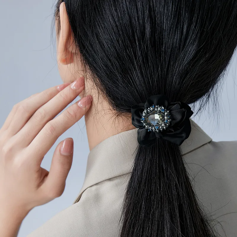 UNABERRY Polyester, Faux Crystal Hair Tie Women's-1