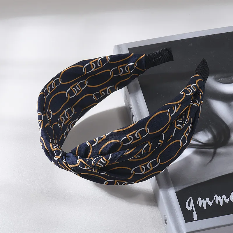 ROYALSASA Polyester, Alloy Headband Hair Hole Women's-1