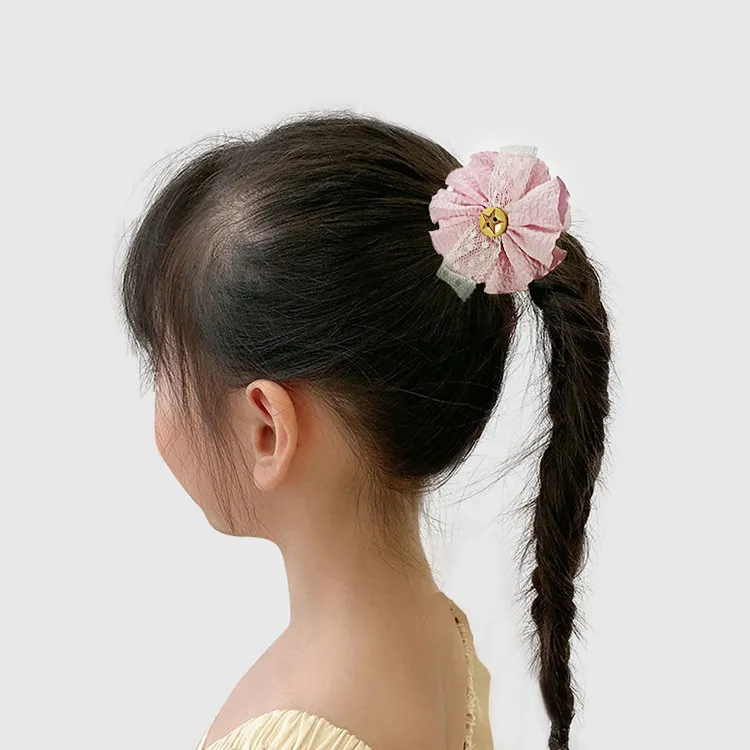 ROYALSASA Fabric Hair Clips Kids'-1