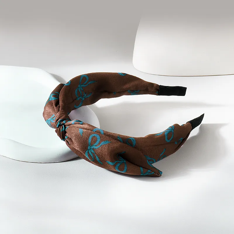 ROYALSASA Silk Chiffon Headbands Women's-3