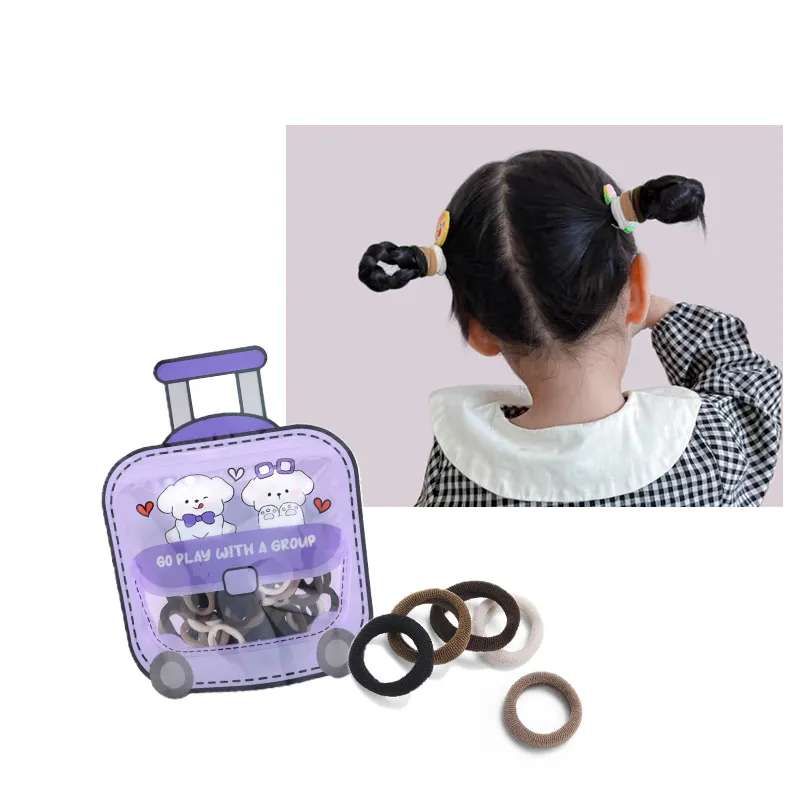 ROYALSASA Rubber Band Hair Tie Women's-7